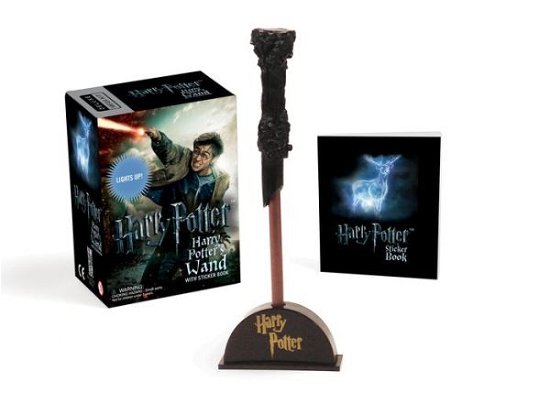 Cover for Running Press · Harry Potter Wizard's Wand with Sticker Book: Lights Up! (MERCH) (2016)