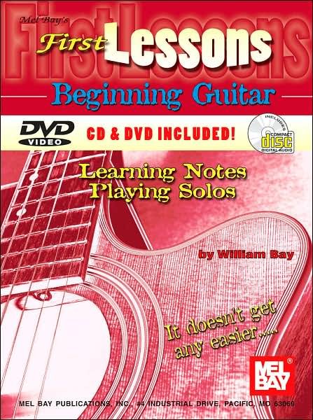 Cover for William Bay · First Lessons Beginning Guitar (Paperback Book) (2005)