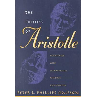 Cover for Aristotle · The Politics of Aristotle (Pocketbok) [New edition] (1997)