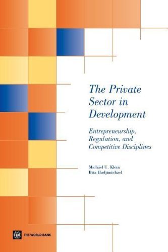 Cover for Bita Hadjimichael · The Private Sector in Development: Entrepreneurship, Regulation, and Competitive Disciplines (Paperback Book) (2003)