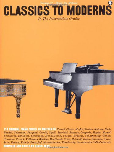 Cover for Denes Agay · Intermediate Grades Classics To Moderns: (MFM 37) (Paperback Bog) (1962)