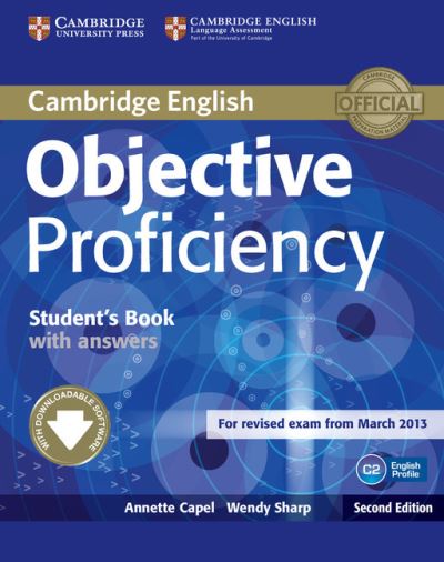 Cover for Annette Capel · Objective Proficiency Student's Book with Answers with Downloadable Software - Objective (Book) [2 Revised edition] (2012)