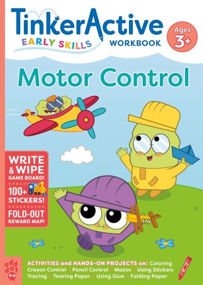 Cover for Enil Sidat · TinkerActive Early Skills Motor Control Workbook Ages 3+ - TinkerActive Workbooks (Taschenbuch) (2023)