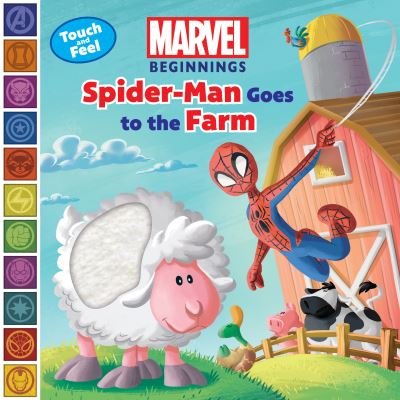 Cover for Steve Behling · Marvel Beginnings: Spider Man Goes to the Farm (Board book) (2024)