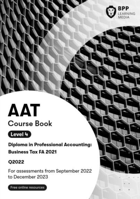 Cover for BPP Learning Media · AAT Business Tax: Course Book (Paperback Bog) (2022)