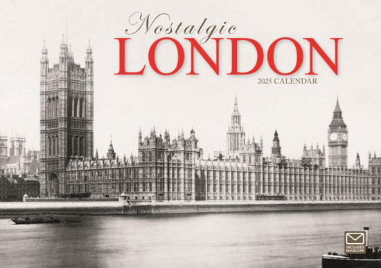 Nostalgic London A4 Calendar 2025 - Carousel Calendars - Merchandise - Carousel Calendars - 9781529840377 - May 3, 2024