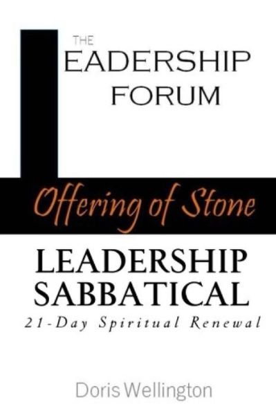 Cover for Doris Wellington · Offering of Stone Leadership Sabbatical (Pocketbok) (2019)