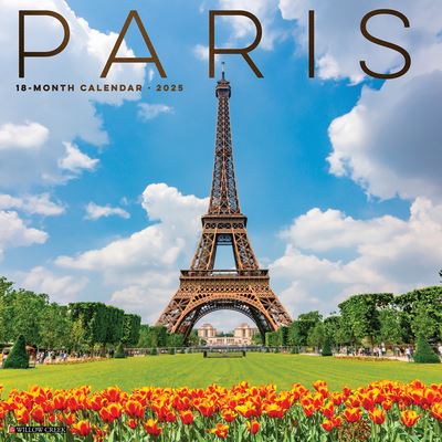 Willow Creek Press · Paris 2025 12 X 12 Wall Calendar (Kalender) (2024)