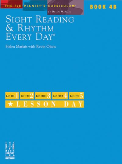 Cover for Helen Marlais · Sight Reading and Rhythm Every Day (R), Book 4B (Book) (2023)