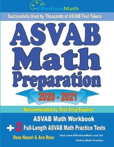 Cover for Ava Ross · ASVAB Math Preparation 2020 - 2021 (Paperback Book) (2020)