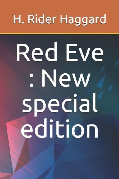 Cover for H Rider Haggard · Red Eve (Paperback Book) (2019)