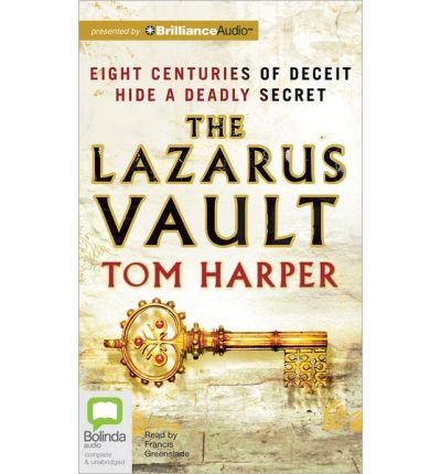 Cover for Tom Harper · The Lazarus Vault (Audiobook (CD)) [Unabridged edition] (2012)