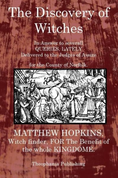Cover for Matthew Hopkins · The Discovery of Witches (Paperback Book) (2011)