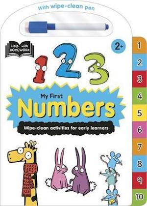 Cover for Autumn Publishing · Help With Homework: My First Numbers (Board book) (2019)