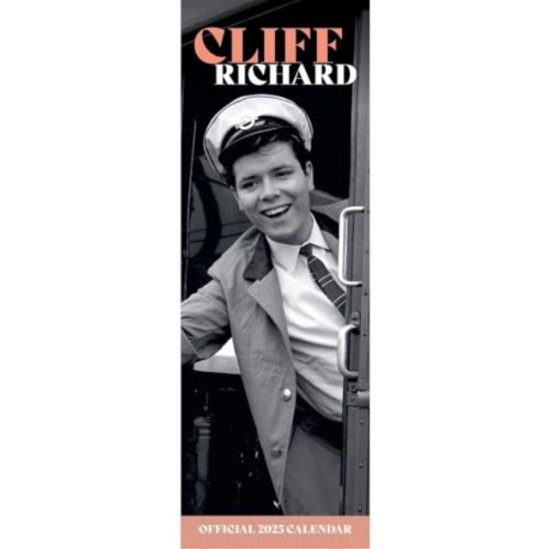 Cover for Cliff Richard Slim Calendar 2025 (Calendar) (2024)