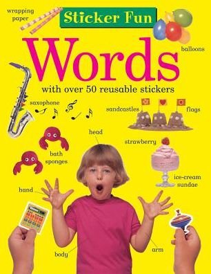 Cover for Press Armadillo · Sticker Fun - Words (Paperback Bog) (2016)