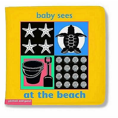 Cover for Chez Picthall · Baby Sees Bath Book: At the Beach - Baby Sees Bath Book (Board book) (2006)
