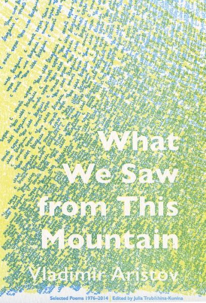 What We Saw From This Mountain - Vladimir Aristov - Kirjat - Ugly Duckling Presse - 9781937027377 - perjantai 17. elokuuta 2018