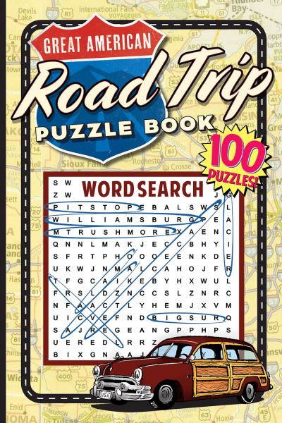 Cover for Applewood Books · Great American Road Trip Puzzle Book (Paperback Book) (2020)