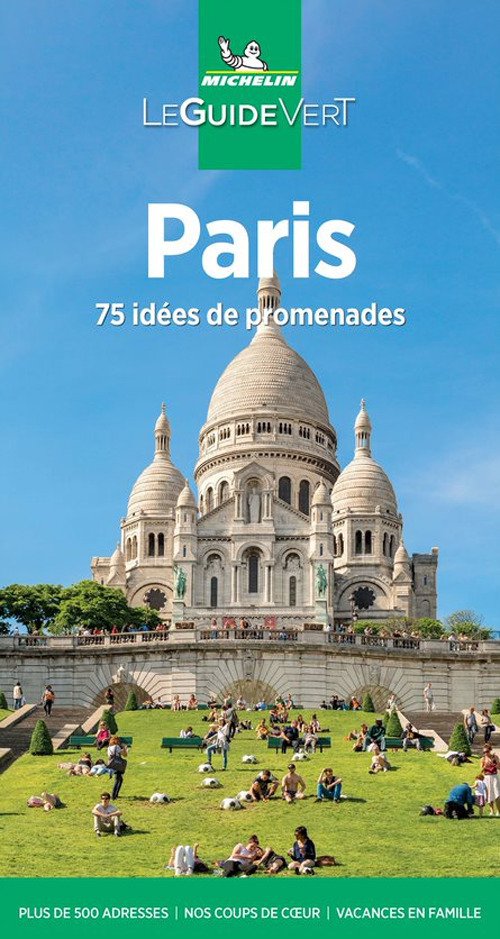 Cover for Guide Vert Paris (Bok) (2022)