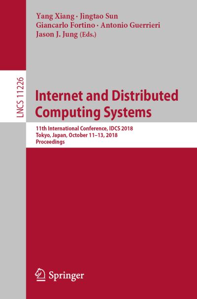 Cover for Internet and Distributed Computing Systems (Book) [1st ed. 2018 edition] (2018)