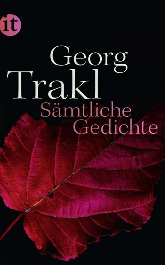 Samtliche Gedichte - Georg Trakl - Boeken - Suhrkamp Verlag - 9783458360377 - 1 oktober 2016