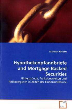 Cover for Beckers · Hypothekenpfandbriefe und Mortg (Book)