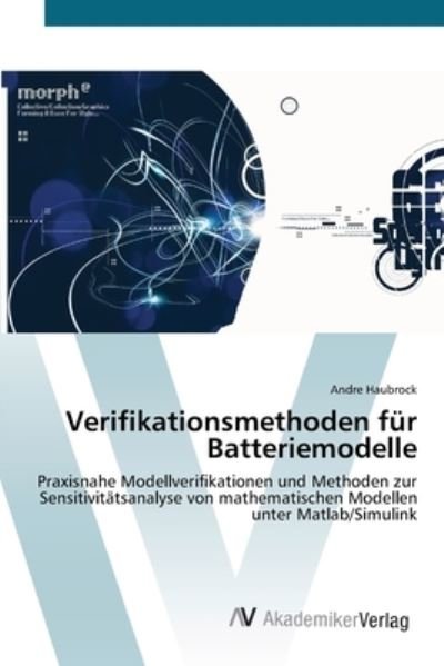 Cover for Haubrock · Verifikationsmethoden für Batt (Book) (2012)