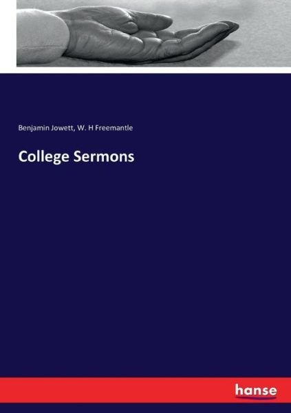 Cover for Benjamin Jowett · College Sermons (Pocketbok) (2016)