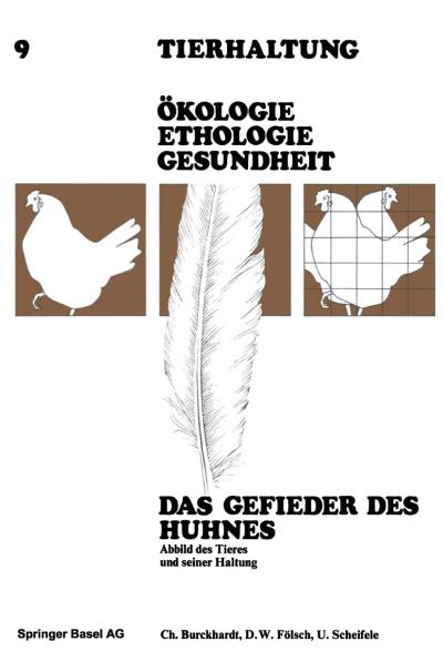 Cover for Burckhardt · Das Gefieder Des Huhnes: Abbild Des Tieres Und Seiner Haltung (Paperback Book) (1979)