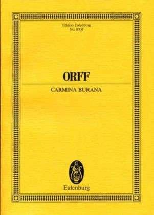 Cover for C. Orff · Carmina Burana (Sheet music) (1986)