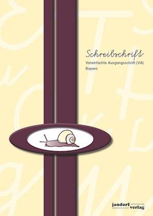 Cover for Peter Wachendorf · Schreibschrift (VA) - Bayern - Vereinfachte Ausgangsschrift (Pamflet) (2019)
