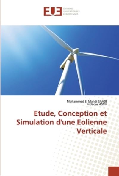 Cover for Saadi · Etude, Conception et Simulation d (Book) (2020)