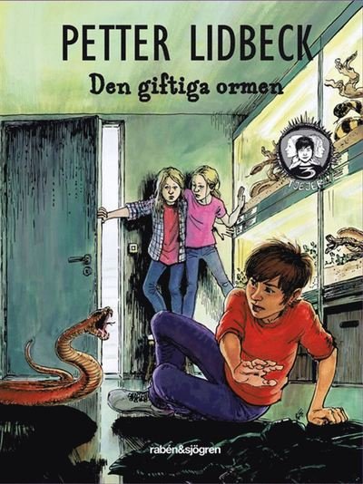 Cover for Petter Lidbeck · Tre tjejer: Den giftiga ormen (Bok) (2019)