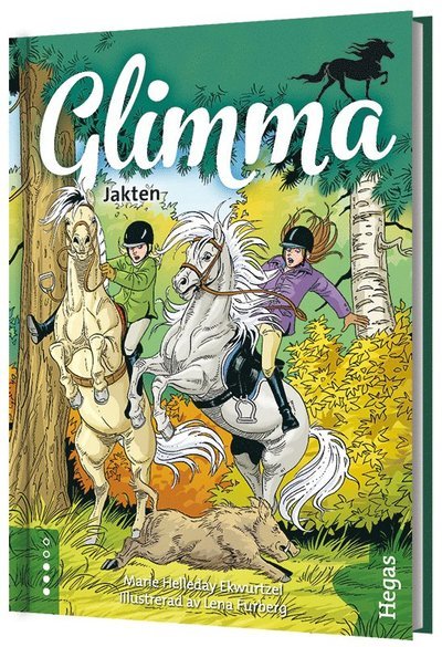 Cover for Marie Helleday Ekwurtzel · Glimma: Glimma. Jakten (Indbundet Bog) (2017)