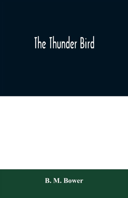 Cover for B M Bower · The Thunder Bird (Paperback Book) (2020)