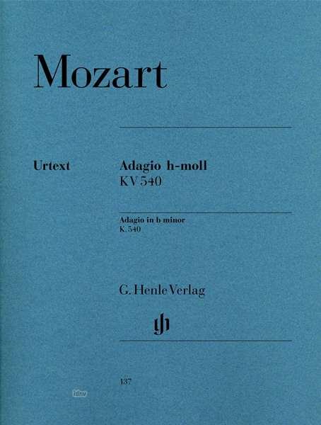 Adagio h-Moll KV 540,Kl.HN137 - Mozart - Bücher - SCHOTT & CO - 9790201801377 - 6. April 2018