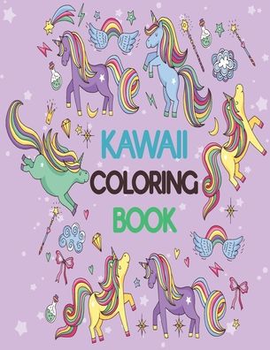 Cover for Tatus Brinal · Kawaii Coloring Book (Paperback Book) (2020)