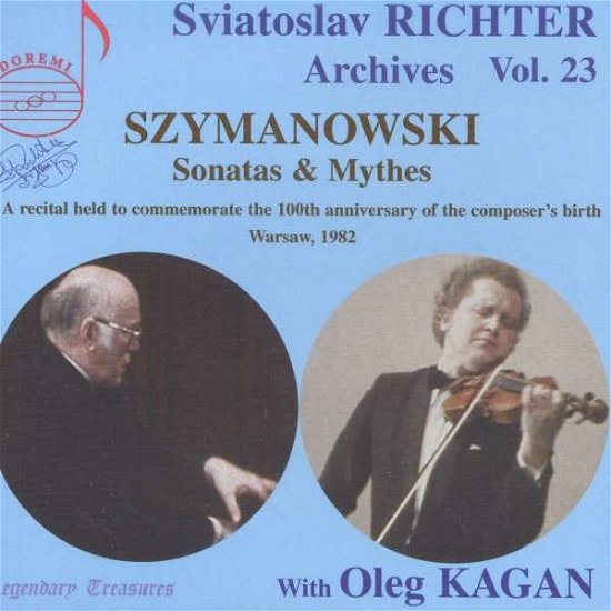 Richter Archives 23 - Szymanowski / Richter,sviatoslav - Musiikki - DRI - 0061297580378 - tiistai 10. helmikuuta 2015