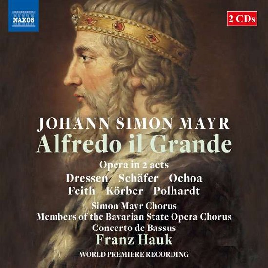 Cover for Bavarian Soc / Franz Hauk · Johann Simon Mayr: Alfredo Il Grande (CD) (2022)