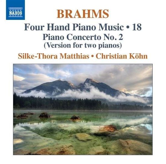 Piano Concerto No 2 - Brahms / Matthies / Kohn - Muziek - NAXOS - 0747313014378 - 19 november 2013