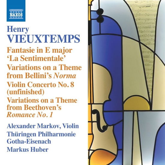 Cover for Alexander Markov · Vieuxtemps: Fantasie in E Major La Sentimentale (CD) (2022)