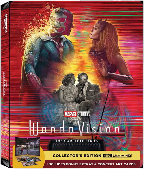 Wandavision (2021): Season 1 (Steelbook) - Wandavision : Season 1 (Steelbook) - Film -  - 0786936900378 - 28. november 2023