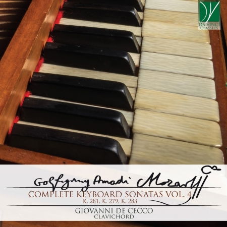 Cover for Mozart / De Cecco,giovanni · Mozart: Complete Keyboard Sonatas Vol 4 (CD) (2020)