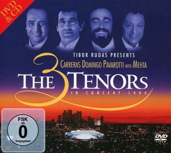 Carreras Domingo Pavarotti · Three Tenors on Concert 1994 (CD) (2014)