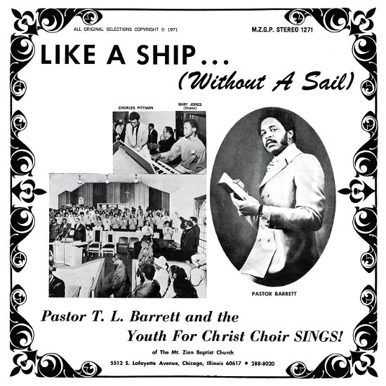 Cover for Bridges, Leon &amp; Pastor T.L. Barrett · Like A Ship (7&quot;) (2024)