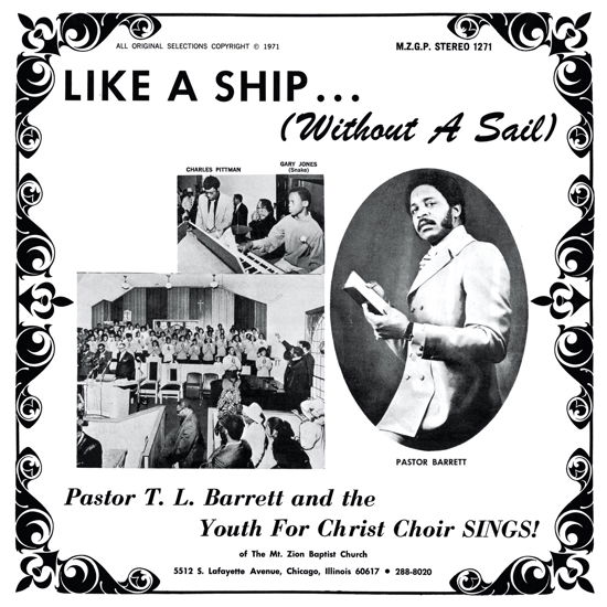 Cover for Leon Bridges &amp; Pastor T.L. Barrett · Like A Ship (LP) (2024)