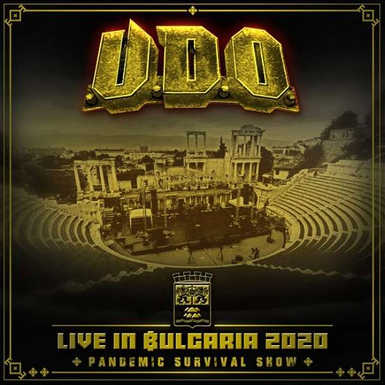 Cover for U.d.o. · Live in Bulgaria 2020 - Pandemic Survival Show (+ Blu Ray Dvd) (CD) (2021)