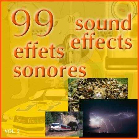 Cover for 100 Sound Effects Vol.5 (CD) (2018)