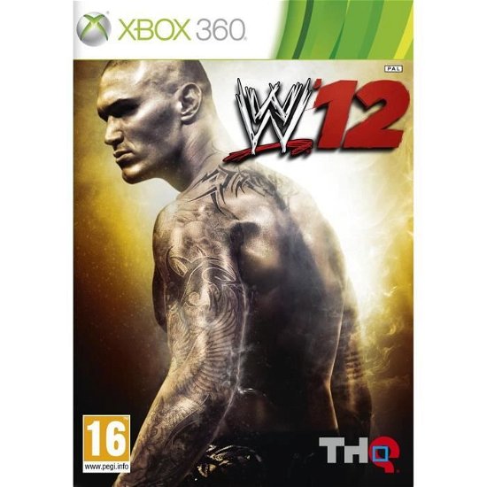 Cover for Xbox 360 · Wwe Smackdown Vs Raw 2012 ( Wwe 12 ) (X360) (2019)